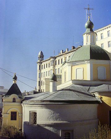 Храм святителя Николая в старом Ваганькове