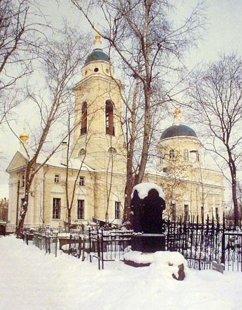 Храм иконы Всех Скорбящих Радость на Калитниковском кладбище