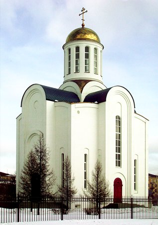 Церковь Успения Пресвятой Богородицы на Малой Охте