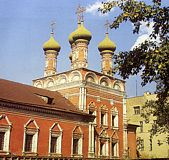 Храм преподобного Сергия Радонежского Высоко-Петровского монастыря
